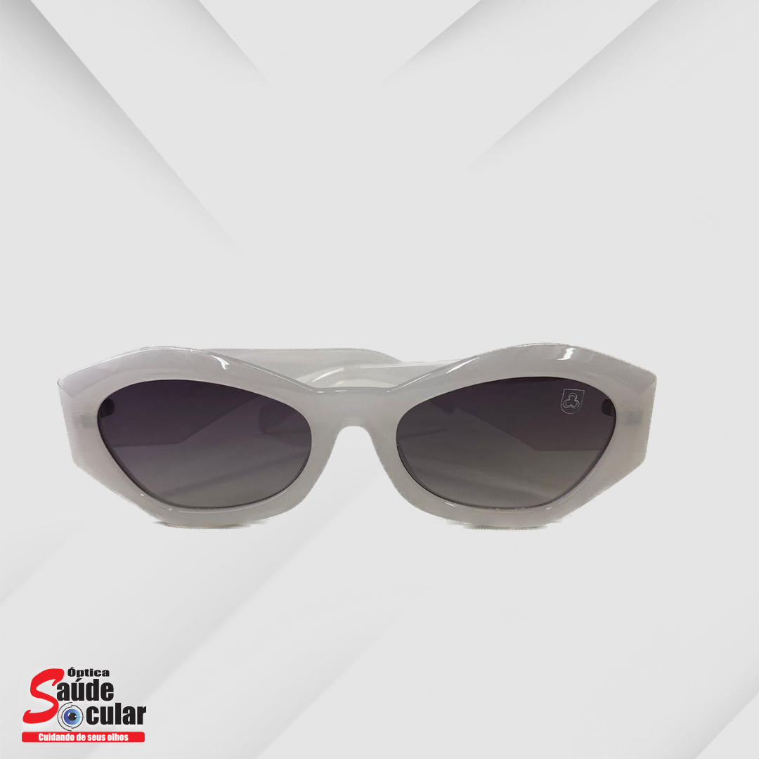 Óculos de Sol Froes - Branco Cintilante